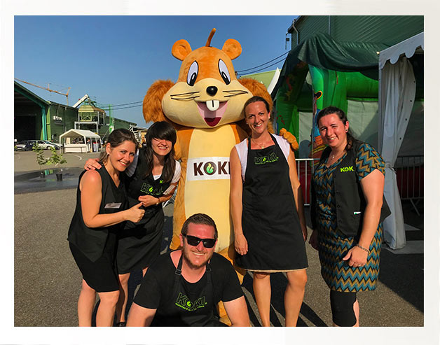 KOKI fête ses 40 ans et crée le KOKI Parc Ecureuil